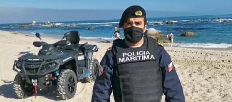 Una mujer falleció tras ser arrastrada por las olas en Algarrobo
