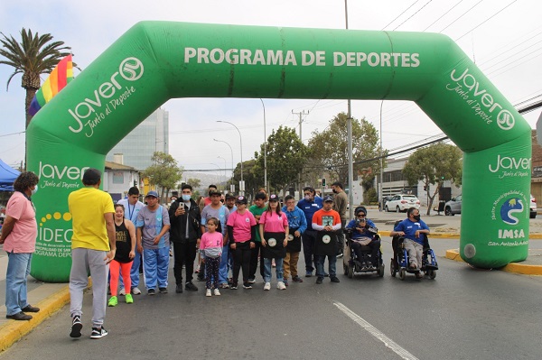 Corrida Inclusiva entregó deporte, alegría y amistad durante la jornada