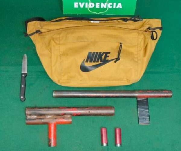 Dos detenidos tras denuncia de disparos en la vía pública