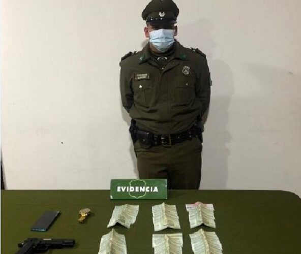 Dos detenidos por robo con violencia a chofer de aplicación