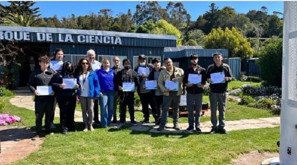 Estudiantes de Liceo Juan Dante Parraguez finalizaron con éxito calendario de talleres autocad en Parque de la Ciencia