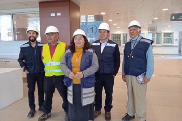 Realizan recorrido a las instalaciones del nuevo hospital Claudio Vicuña