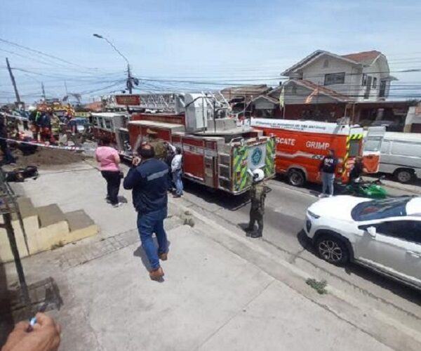 Hombre debió ser rescatado tras derrumbe de excavación