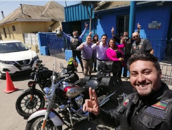 Motoqueros sanantoninos se organizan para aportar a la Teletón