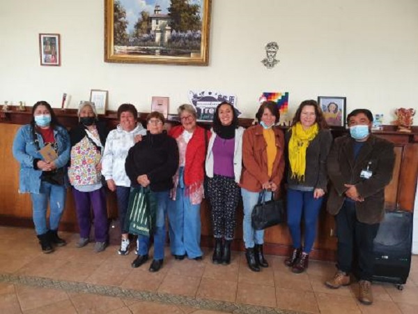 San Antonio: Se realizó primera reunión comunal del municipio con mujeres ligadas a la pesca y actividades conexas