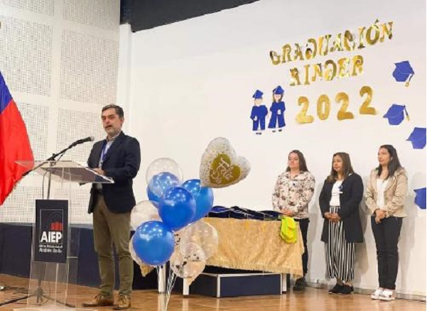 Alumnos de kínder de la Escuela Hospitalaria Provincia San Antonio participaron en emotiva ceremonia de licenciatura