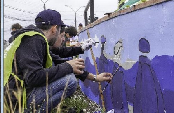 Con jornada participativa, vecinos y STI avanzan en remodelación de Plaza Mártires Portuarios