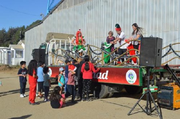 Fiestas de Navidad se realizan en sectores rurales de San Antonio