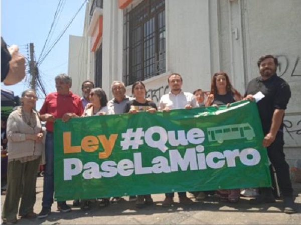 Informan sobre proyecto de ley “Que pase la micro” en San Antonio