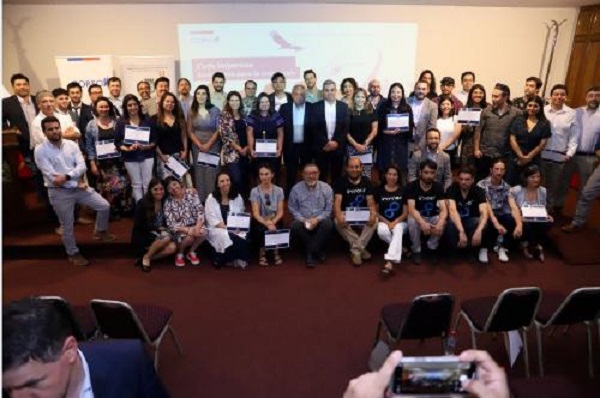 Innovadores y emprendedores de la Región fueron distinguidos por Corfo y el Gobierno Regional