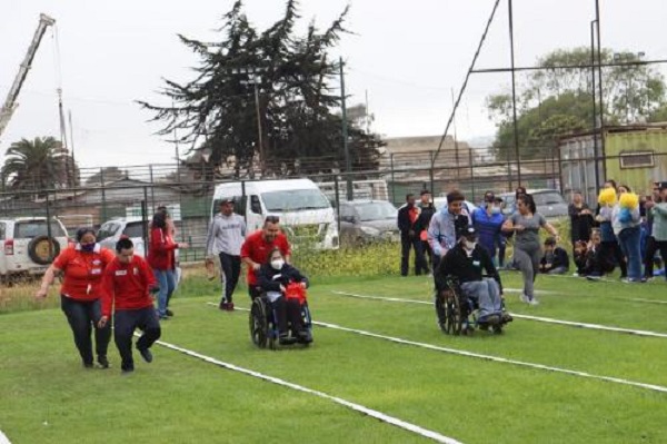 Municipalidad de San Antonio organizó Olimpiada Inclusiva con la participación de niñas, niños y jóvenes