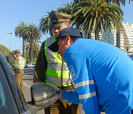 SENDA Valparaíso efectuó más de 200 controles  Tolerancia Cero durante este fin de semana