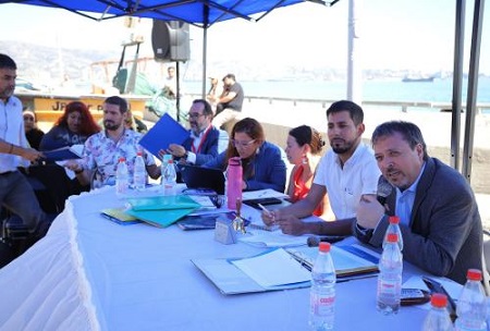 Histórica sesión de la Comisión de Pesca de la Cámara de Diputados se realizó en Caleta Portales