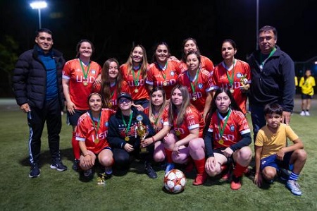 Todo un éxito fue el campeonato de fútbol femenino en Santo Domingo