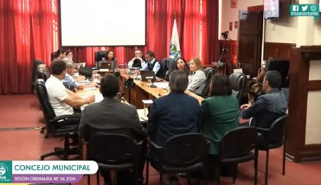 Concejales sanantoninos rechazan presupuesto para importantes obras municipales