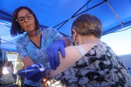 Municipalidad de San Antonio informa sobre los horarios y puntos de vacunación contra la influenza
