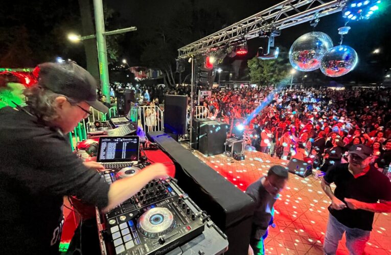 Espectacular fue el cierre del exitoso evento “La plaza de los 80´s” en Llolleo