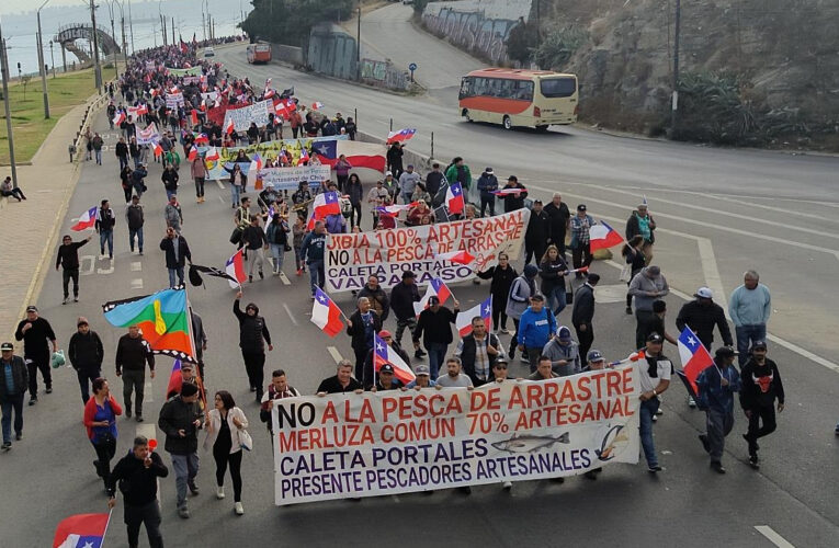 Pescadores marcharán para defender cuotas  de pesca aprobadas en el Congreso Nacional
