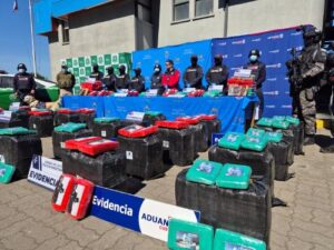 Incautan cerca de 850 kilos de marihuana creepy  en el Puerto de San Antonio