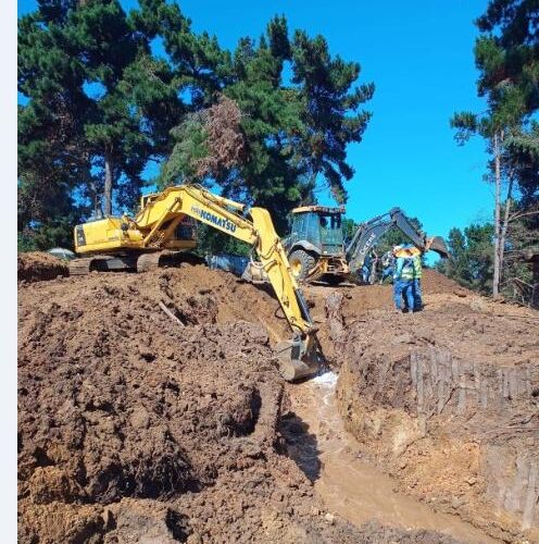 Trabajos de terceros dejaron sin suministro  de agua a la comuna de Cartagena