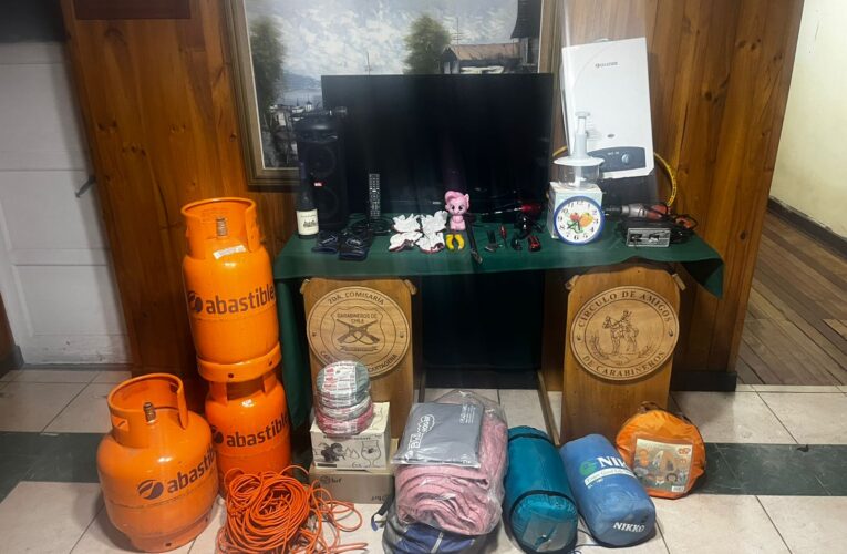 Cuatro detenidos y múltiples infracciones durante fiscalizaciones en operativo de Carabineros de Cartagena