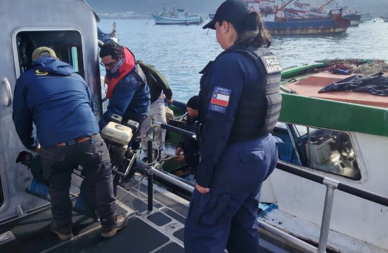 FISCALIZACIÓN CONJUNTA AUTORIDAD MARITIMA Y SERNAPESCA