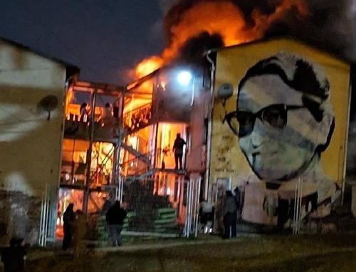 Incendio en departamento dejó a padre e hijo damnificados
