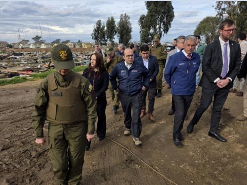 Evento: Subsecretario del Interior estuvo en última jornada del desalojo de la megatoma