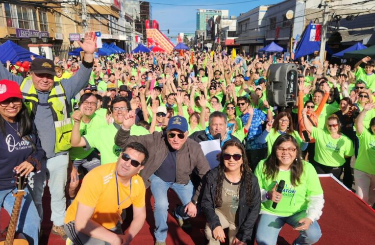 Cerca de 1.500 personas dieron vida a exitosa Maratón Solidaria en San Antonio