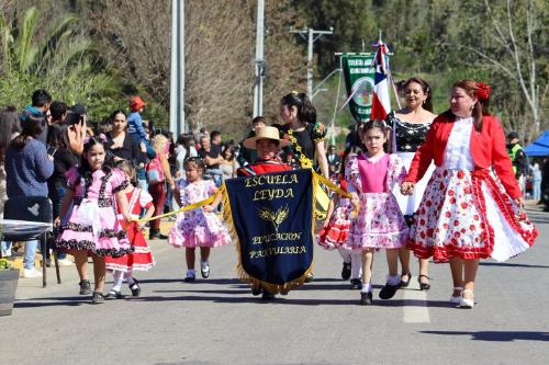 Cuncumén celebró Fiestas Patrias con tradicional desfile