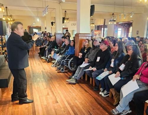 HCV participó en el Primer Encuentro de Organizaciones de y para Personas con Discapacidad de la provincia de San Antonio